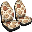 Biscuit Cookie Pattern Print Universal Fit Car Seat Covers