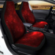 Red Nebula Galaxy Space Car Seat Covers