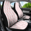 Pink Bunny Rabbit Pattern Print Universal Fit Car Seat Cover