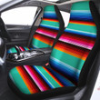 Blanket Stripes Cinco De Mayo Print Car Seat Covers