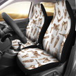 Anatomy Bone Pattern Print Universal Fit Car Seat Covers