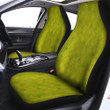 Argyle Grass Green Print Pattern Car Seat Covers
