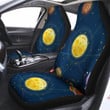 Fast Food Planets Set Print Car Seat Covers