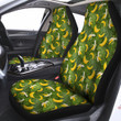 Banana Aloha Print Pattern Car Seat Covers