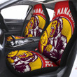 Red King Kong Gorilla Print Car Seat Covers