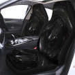 Black Snake Print Car Seat Covers
