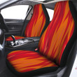 Fire In Hell Print Pattern Car Seat Covers