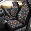 Reindeer Print Pattern Universal Fit Car Seat Cover