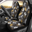 Angel Snowflake Print Pattern Universal Fit Car Seat Covers