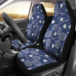 Badminton Pattern Print Universal Fit Car Seat Covers