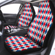 Argyle American Print Pattern Car Seat Covers