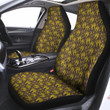 Ankh And Pharaoh Print Pattern Car Seat Covers