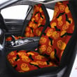 Bat And Pumpkin Halloween Print Pattern Car Seat Covers