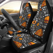 Fastfood Print Pattern Universal Fit Car Seat Covers