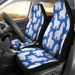 Alpaca Print Pattern Universal Fit Car Seat Covers