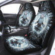 Astronaut In Machine Print Car Seat Covers
