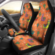 Alpaca Cactus Pattern Print Universal Fit Car Seat Covers