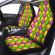 Diamond Mardi Gras Print Pattern Car Seat Covers