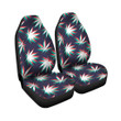 Reggae Leaf Psychedelic Car Seat Covers