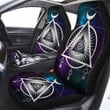 Eye Of Providence Galaxy Print Car Seat Covers