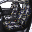 Family Sloth Print Pattern Car Seat Covers