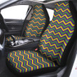 Fat Tuesday Chevron Mardi Gras Print Car Seat Covers