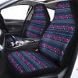 Ethnic Rose Native Tribal Print Pattern Car Seat Covers