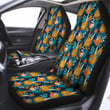 Cartoon Lion And Forest Print Pattern Car Seat Covers