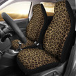 Cheetah Leopard Pattern Print Universal Fit Car Seat Cover