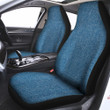 Denim Jeans Classic Blue Print Car Seat Covers