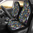 Alien Ufo Psychedelic Pattern Print Universal Fit Car Seat Cover