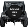 Rockin' Jeep Girl - Jeep Tire Cover