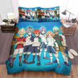 Inazuma Eleven Main Characters Bed Sheets Spread Duvet Cover Bedding Sets