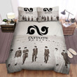 Infinite Be Back Black And White Album Cover Bed Sheets Spread Comforter Duvet Cover Bedding Sets