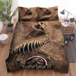 Jurassic World: Dominion (2022) Dinosaur Skeleton Movie Poster Bed Sheets Duvet Cover Bedding Sets