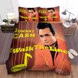 Johnny Cash I Walk The Line Album Cover Bed Sheets Spread Comforter Duvet Cover Bedding Sets