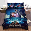 Jurassic World: Dominion (2022) Dinosaur Attack The Outdoor Cinema Movie Ver 2 Bed Sheets Duvet Cover Bedding Sets