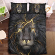 Inside Glow Lion Lava Bedding Set Duvet Cover & Pillow Cases