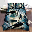 Inception (2010) All Main Actors Movie Poster Bed Sheets Spread Comforter Duvet Cover Bedding Sets