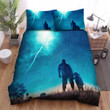 Interstellar (2014) Mankind Was Born On Earth. It Was Never Meant To Die Here Movie Poster Ver 2 Bed Sheets Duvet Cover Bedding Sets