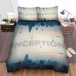 Inception (2010) Reverse City Movie Poster Bed Sheets Spread Comforter Duvet Cover Bedding Sets