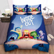 Inside Out Theatrical Release Poster Bed Sheets Spread Comforter Duvet Cover Bedding Sets