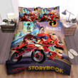 Incredibles 2 Movie Story Book Art Cover Bed Sheets Spread Comforter Duvet Cover Bedding Sets