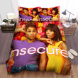 Insecure (2016-2021) Glowing Up Ain't Easy Movie Poster Bed Sheets Duvet Cover Bedding Sets