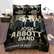 Josh Abbott Band Until My Voice Goes Out Tour Bed Sheets Duvet Cover Bedding Sets