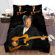 John Mellencamp And Guitar Bed Sheets Duvet Cover Bedding Sets