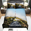Jurassic World: Dominion (2022) They're Here Movie Poster Ver 1 Bed Sheets Duvet Cover Bedding Sets
