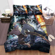 Inuyashiki Anime Hiro And Ichiro Fight Bed Sheets Spread Comforter Duvet Cover Bedding Sets