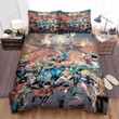 Justice League All Characters Bed Sheets Spread Duvet Cover Bedding Sets