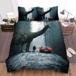Jurassic World: Dominion (2022) Life Cannot Be Contained Movie Poster Ver 3 Bed Sheets Duvet Cover Bedding Sets